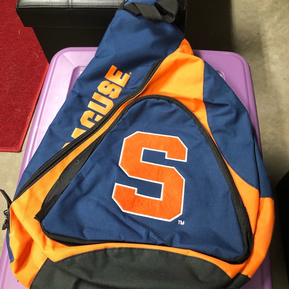 University of Syracuse Orangemen Leadoff Sling Laptop Backpack
